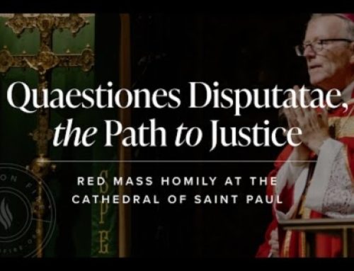 Dialogue is in Danger: 2025 Red Mass Homily – Bishop Robert Barron